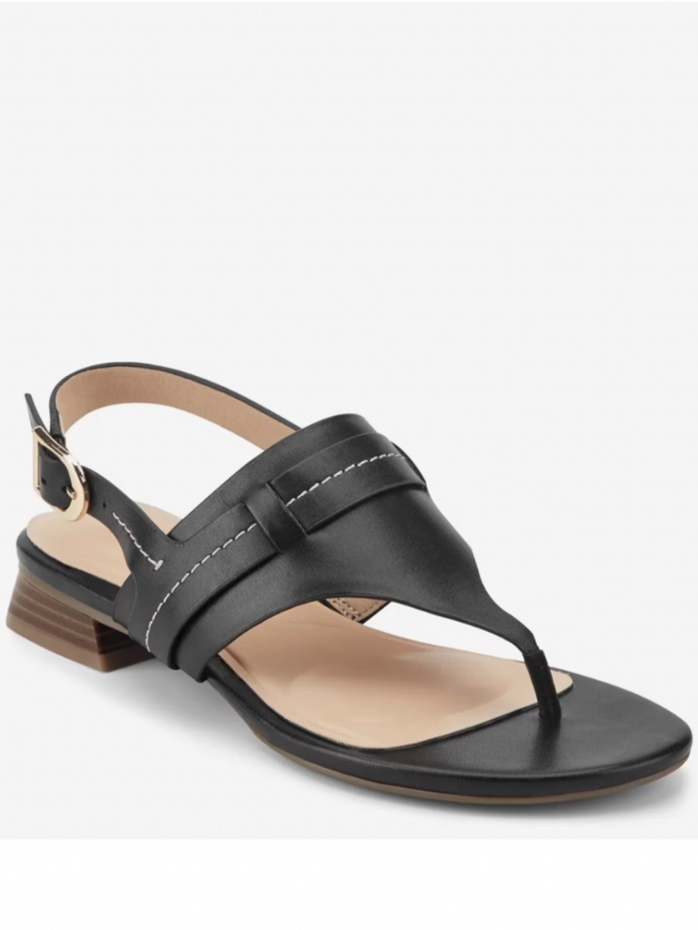 NWT Rockport OFERA Sandal Slingback Back Strap Open Toe Adjustable Black Sz 8.5M